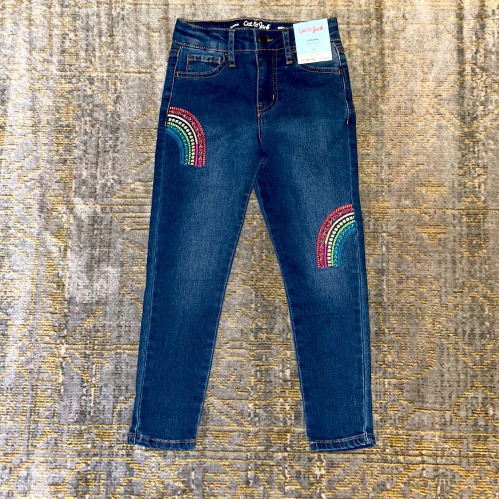 Cat & Jack Rainbow Jeggings